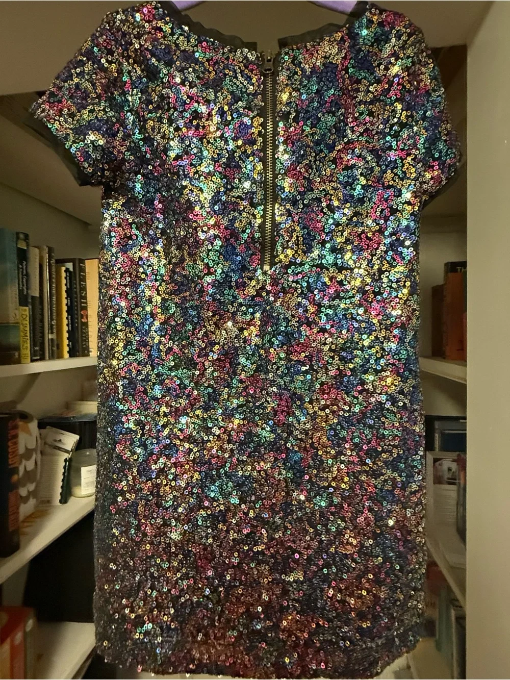 Gap Kids Girls’ Rainbow Sequin Party Dress